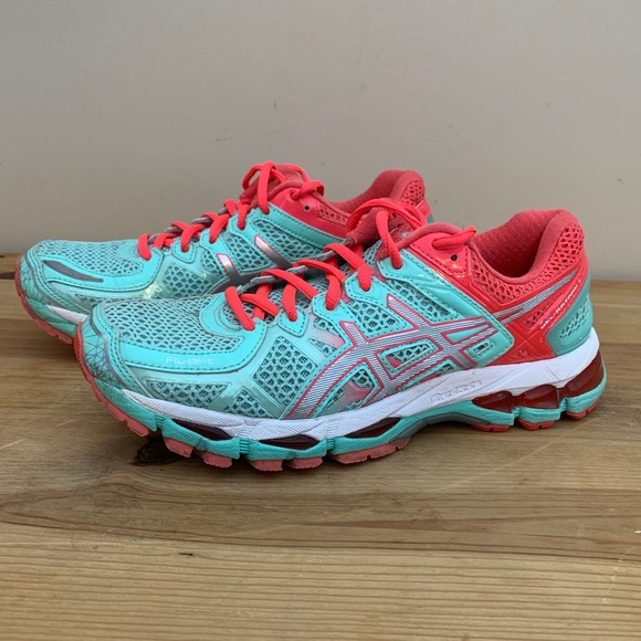 Asics Gel-Kayano 21 T4H7N Running Women’s Shoe 8 - Picture 2 of 6